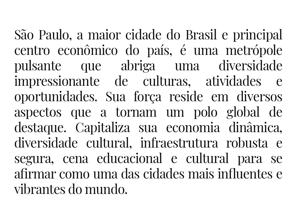São Paulo - Texto_